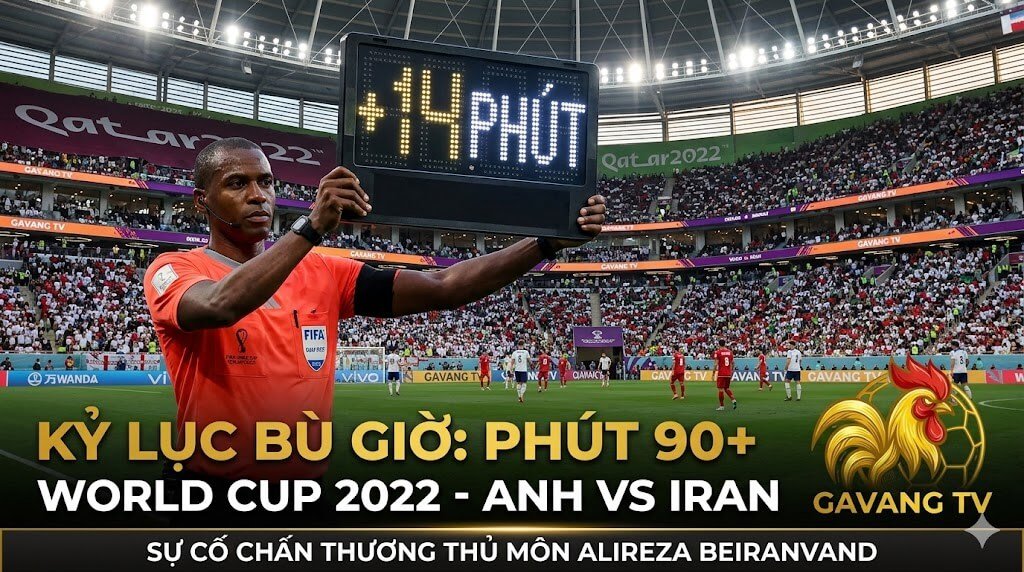 Bù Giờ Trong Bóng Đá Là Gì? Kịch Bản Điên Rồ Phút 90+