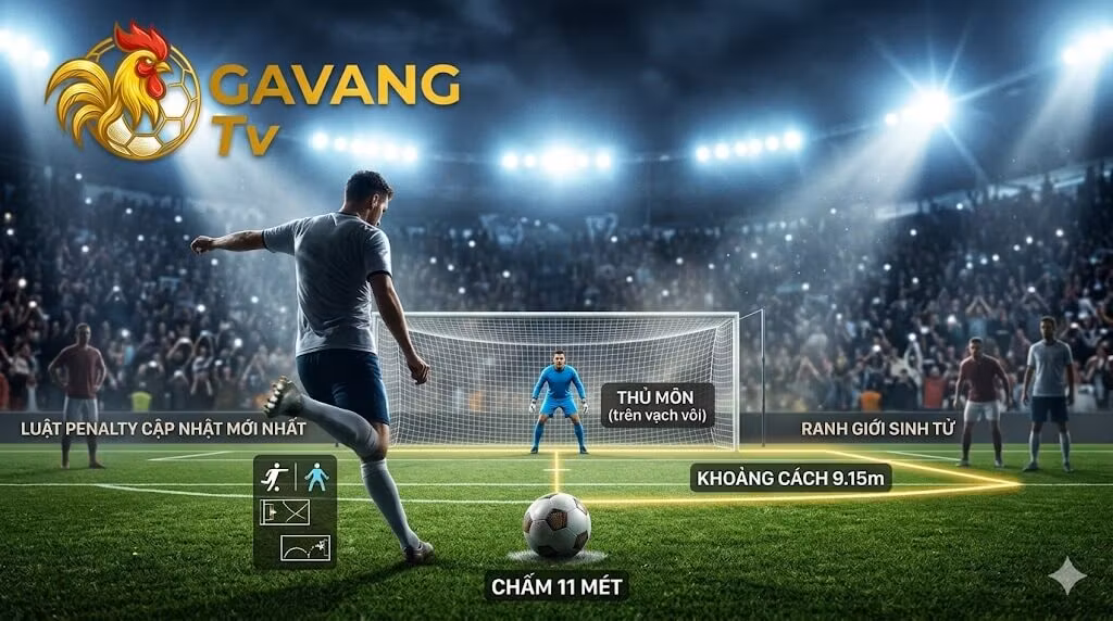 Luật Sút Penalty Cập Nhật Mới Nhất 2026: Ranh Giới Sinh Tử Trên Chấm 11 Mét