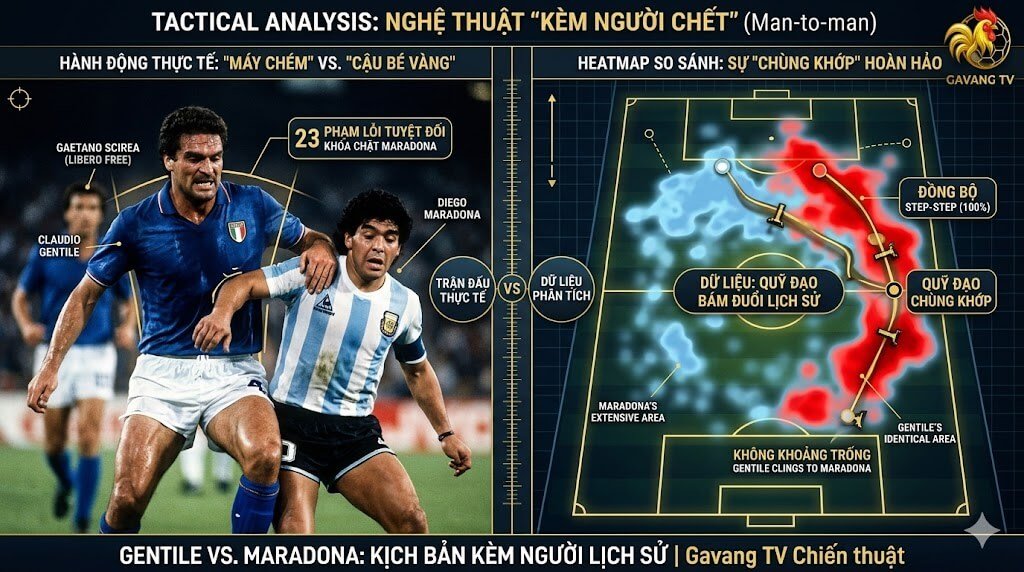 Catenaccio: Phân tích nghệ thuật phòng ngự “Cái chốt cửa” vĩ đại của người Ý