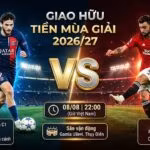 Nhận định trực tiếp bóng đá PSG vs Man Utd lúc 22h00 ngày 8/8/2026 tốc độ cao trên kênh Gavang TV.